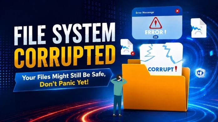 file system corrupted file system corrupted